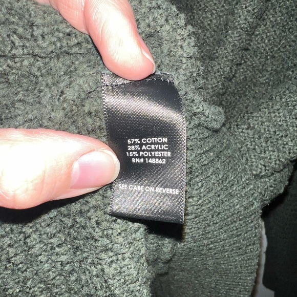 Torrid Ribbed Lace Up Neck Sweater - Picture 5 of 6